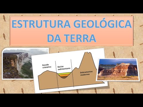Estrutura geológica da Terra
