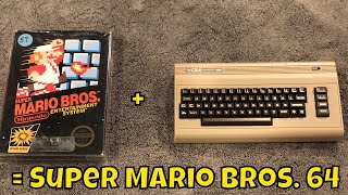 Super Mario Bros. Now on the Commodore 64!