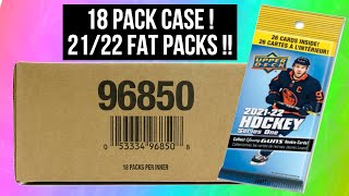 Retail Release ! 2021-22 Upper Deck Series 1 Hockey Fat Pack Opening !