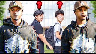 Real Life Glitch Prank on College NPCs (Twin Prank!)