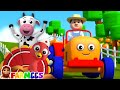 Farmer In The Dell Animal Cartoon And Preschool Rhyme For Kids