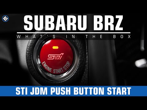 STI JDM Push Start Button - Subaru BRZ Review/Install