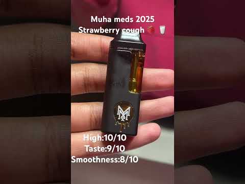 2025 Muha meds strawberry cough 🍓🥛#blinkershorts #highlifer #med #smoker #muhammad #funny