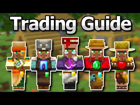 The Ultimate Minecraft 1.20 Guide To Villager Trading | Workstations, Best Trades & Professions!
