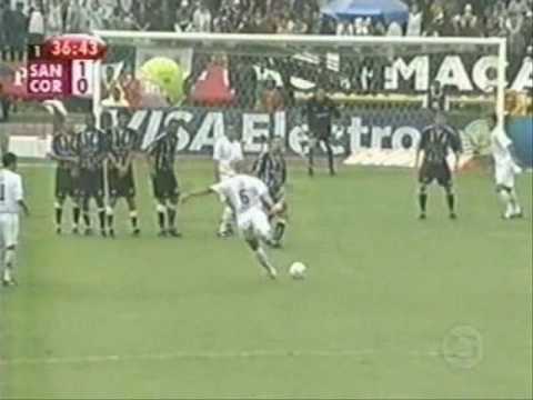 Santos 2x0 Corinthians - Brasileiro 2002