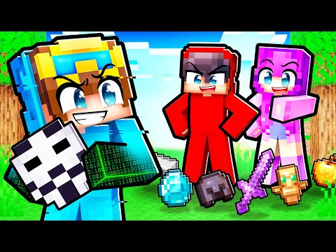 Pretending To Be a NOOB, Then Using HACKS In Minecraft!