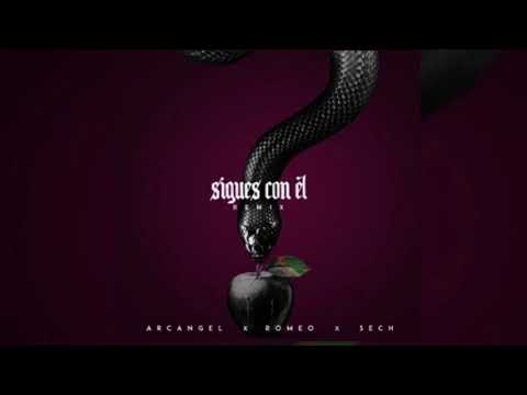 Arcangel - Sigues Con El (Remix) ft. Sech & Romeo Santos (432Hz)