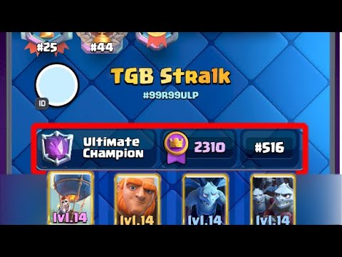 GIANT BALLOON FREEZE BEST DECK IN Clash Royale TGB Stra1k