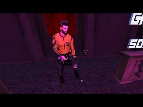 Erik Kottzen performing "Gorky Park" by The Scorpions at Black Sabbath Goth Club