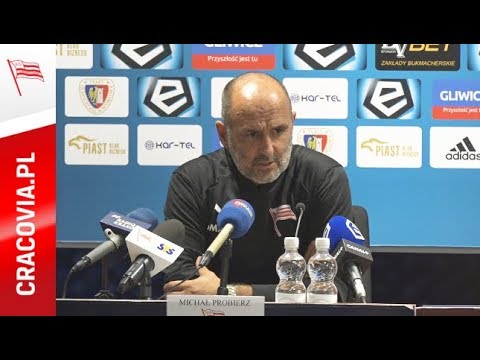 Trener Michał Probierz po meczu z Piastem Gliwice (24.08.2018)