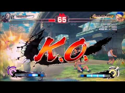 SSF4 AE RZR Latif (Seth) vs xMCKEEx (Yun)