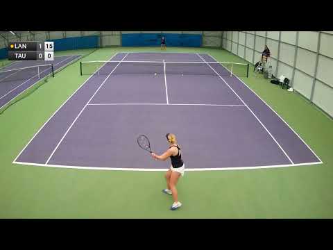 Clara Tauson [2] - Sofya Lansere [Q] (W40 Maribor 2023 Round 2)