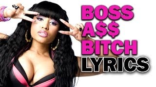 Nicki Minaj PTAF "Boss Ass Bitch" Remix Best Lyrics!