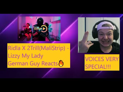 Ridla X 2Trill (MaliStrip) - Lizzy My Lady (Music Video) | Pressplay / 🇩🇪 German Guy Reacts🔥