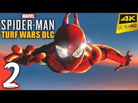 SPIDER-MAN PS4 Turf Wars DLC Gameplay Walkthrough Part 2 [4K 60fps] - No Commentary