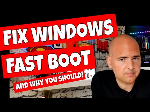 Disable Windows FAST BOOT / FAST START & Why You Should
