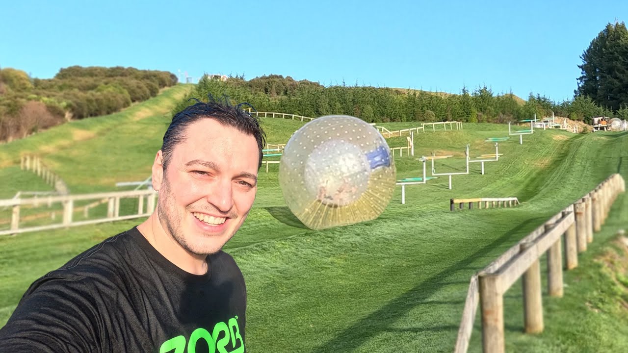 A traveler visits ZORB and shares experience.