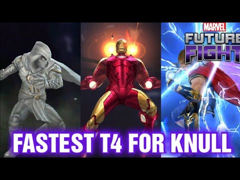 T4 Characters comparison vs Knull! Marvel Future Fight#mff #histromorphic #Thor #Moonknight #Ironman
