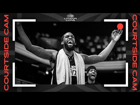 London Lions 103 - 71 Worcester Wolves | Courtside Cam