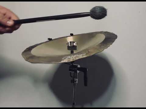 GM Designs Hanging/Mountable Irregular Cymbal w/ 12" Bell - Unique Resonant Voices! image 5
