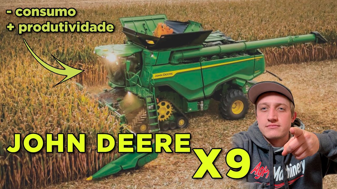 JOHN DEERE X9 - A MAIOR COLHEITADEIRA JA PRODUZIDA PELA JOHN DEERE EP-114