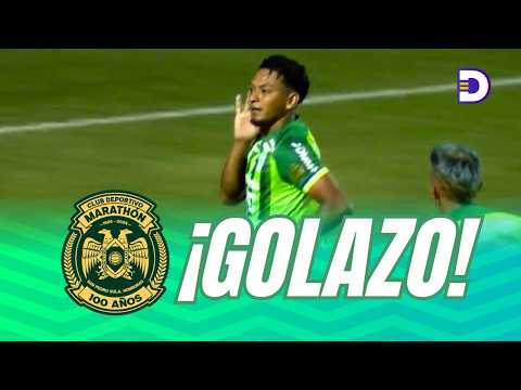 ¡GOLAZO DE ALEXY VEGA! Con una genialidad dispara desde fuera del area y empata ante Motagua