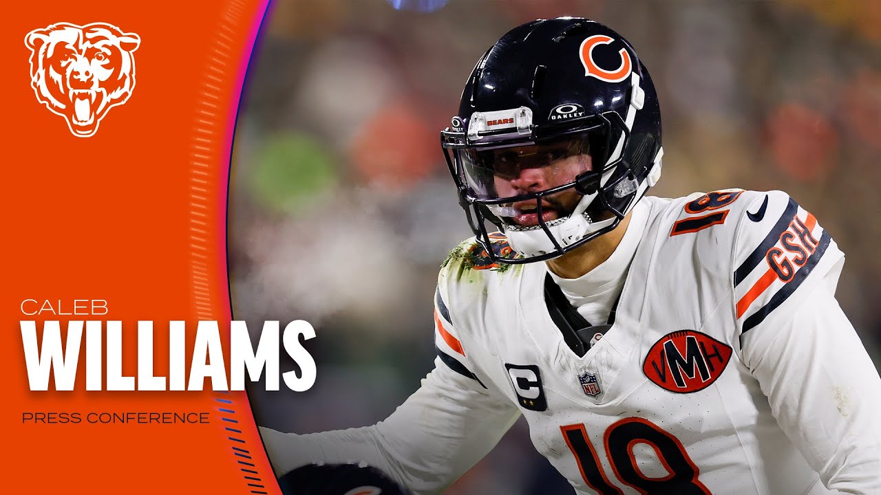 Caleb Williams previews matchup vs. Browns | Press Conference