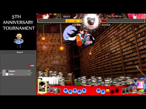 Stayin' Alive Winner's Semis: Adepht (Utsuho) vs. Magister (Komachi)