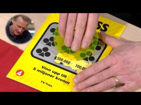 Mikael Eriksson skrapar Triss - Nyhetsmorgon (TV4)