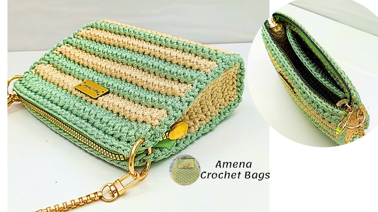 Practical Crochet Bag with a New Stitch and Inner Pocket | Easy & Simple