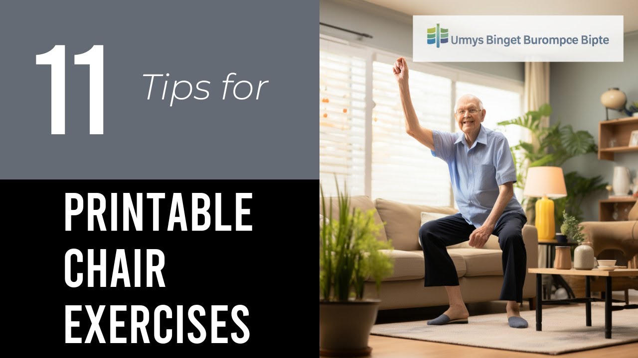 11 Tips On Printable Chair Exercises For Seniors