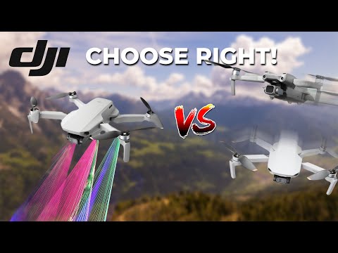DJI Mini 3 Pro vs Mini 2 vs Air 2S - Choose The Right Drone for YOU!