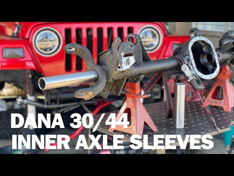 Jeep Wrangler Tj - HP Dana 30 Axle Tube Sleeves & Other Mods Lj | Xj | Yj
