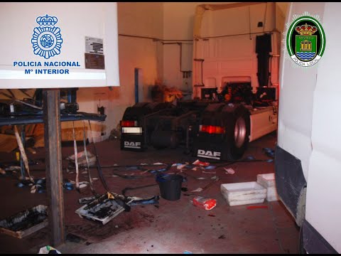 Interceptado un tráiler con 215 hachís y marihuana