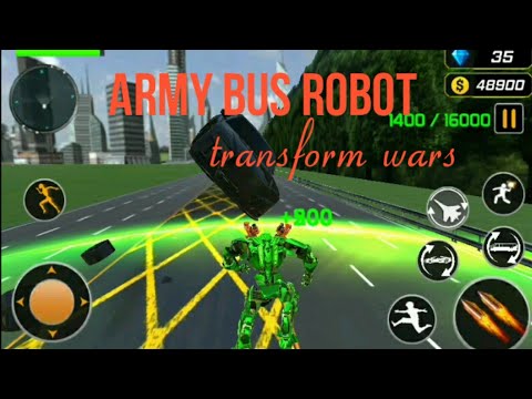 Army bus robot transformer 2020 android gameplay  x
