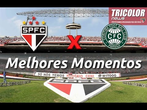 São Paulo 3 x 1 Coritiba - Melhores Momentos - BRASILEIRÃO 2015 - 12/07/2015