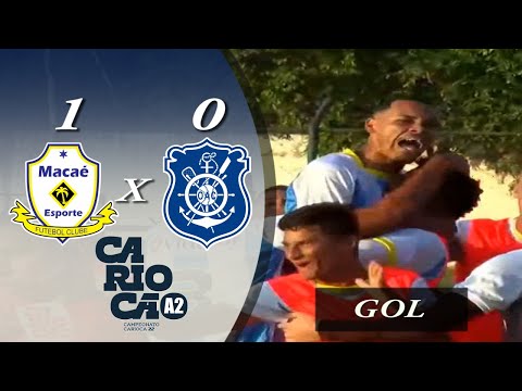 MACAÉ 1X0 OLARIA - 3ª RODADA - TAÇA SANTOS DUMONT 2022