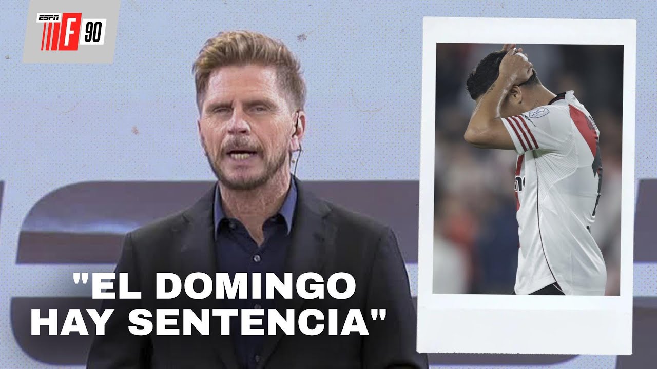 "EL HORNO NO ESTÁ PARA BOLLOS": el Pollo Vignolo abrió #F90 con un editorial imperdible sobre River