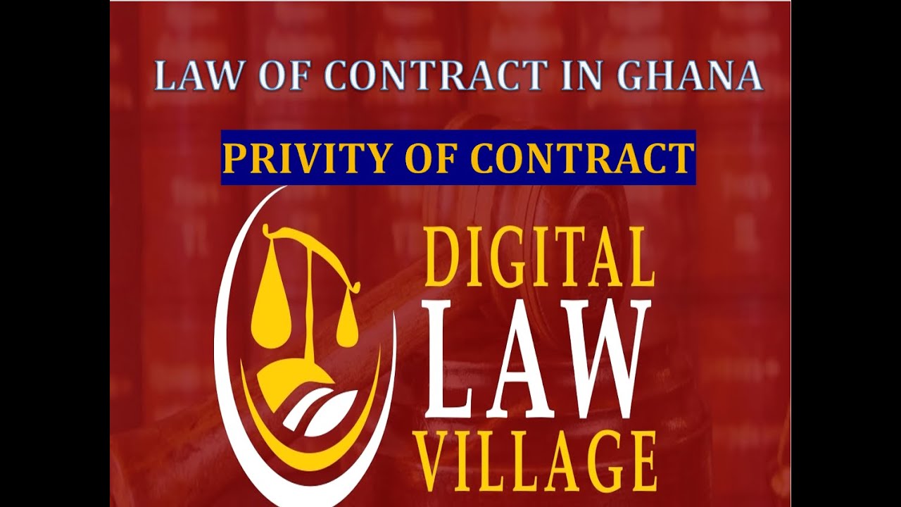Privity of Contract ( Contract Law Lecture)
