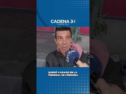 🚌 SIN COLECTIVOS Y SIN HOTEL: LA ODISEA DE UN VIAJERO POR EL PARO | Cadena 3 Argentina
