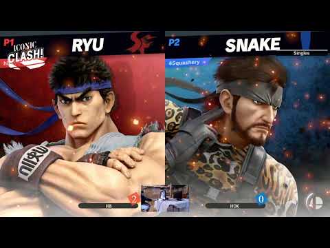 Iconic Clash! 7 Top 8 - H8 (Simon/Ryu) vs Hotdogknight! (Snake)