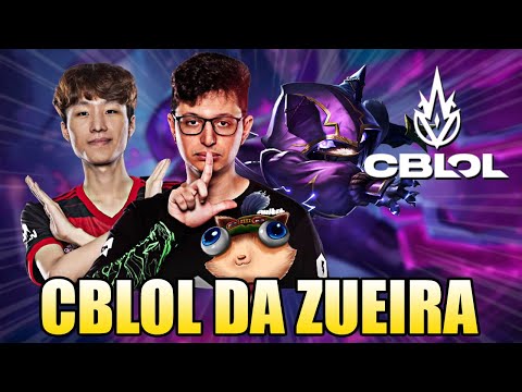 BACKDOOR DA LOUD E PARANG VS G2 BRASILEIRA - CBLOL DA ZUEIRA