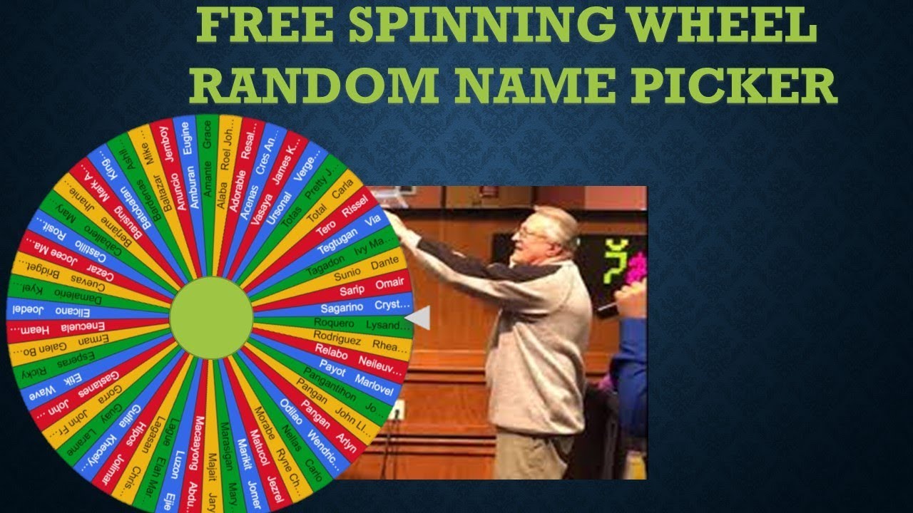 FREE Spinning Wheel Random Name Picker