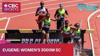 Women's 3000m steeplechase at Diamond League meet in Eugene | #CBCSports
