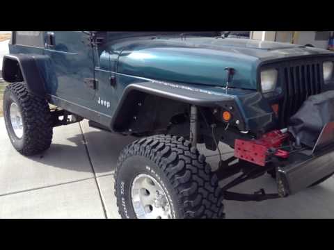 Jeep yj fender flares steel