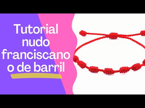 Nudo Franciscano: ¡El secreto de las pulseras más cool! Tutorial paso a paso.