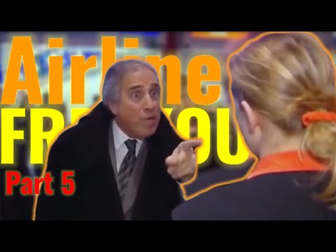 AIRLINE UK FREAKOUTS! Dutch family tries to storm past security!