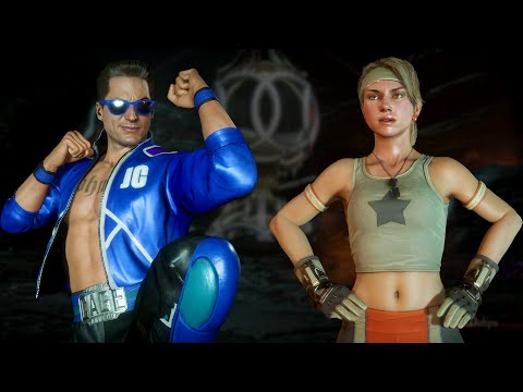 Totally Rad Johnny Cage vs Crisp Salute Sonya Blade | Very Hard | Mortal Kombat 11 PC Gameplay