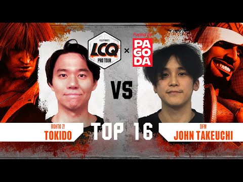 Tokido (Ken) vs. John Takeuchi (Rashid) - Top 16 - Capcom Cup X Last Chance Qualifier