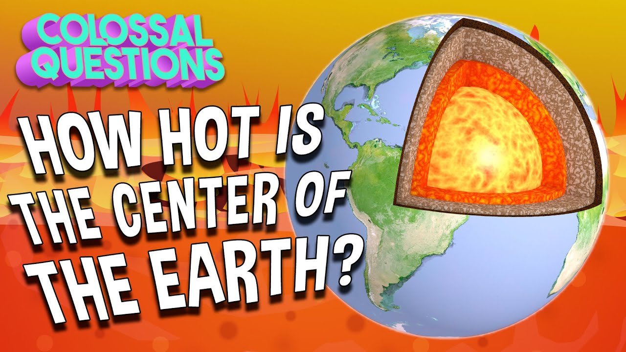 How hot is the center of the core?
